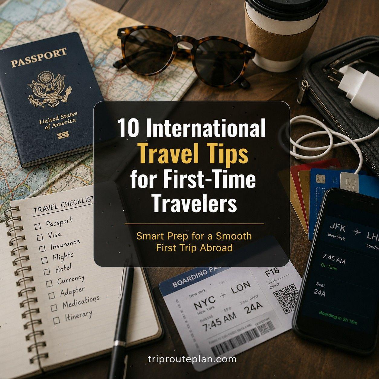 10 International Travel Tips for First-Time Travelers
