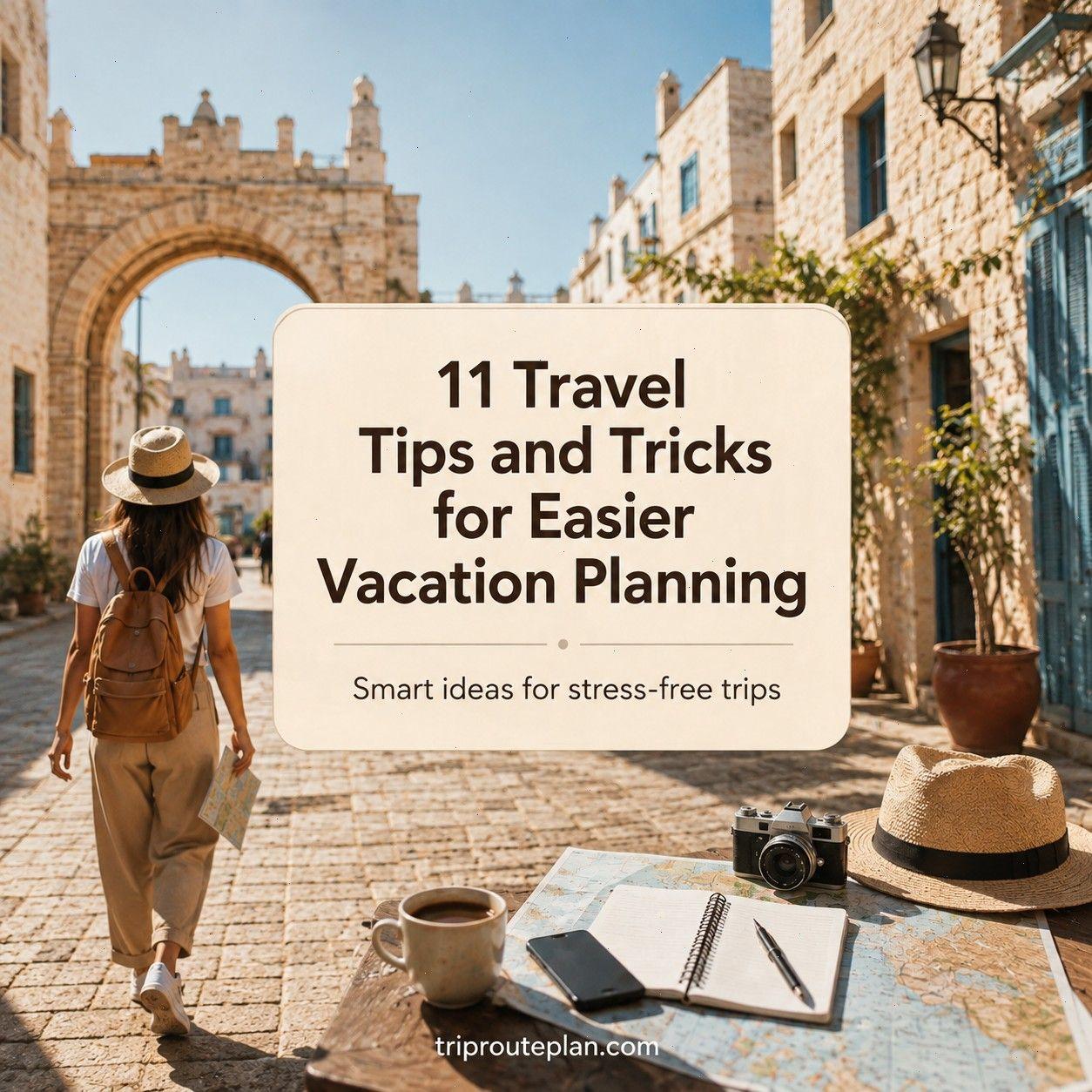 11 Travel Tips and Tricks for Easier Vacation Planning