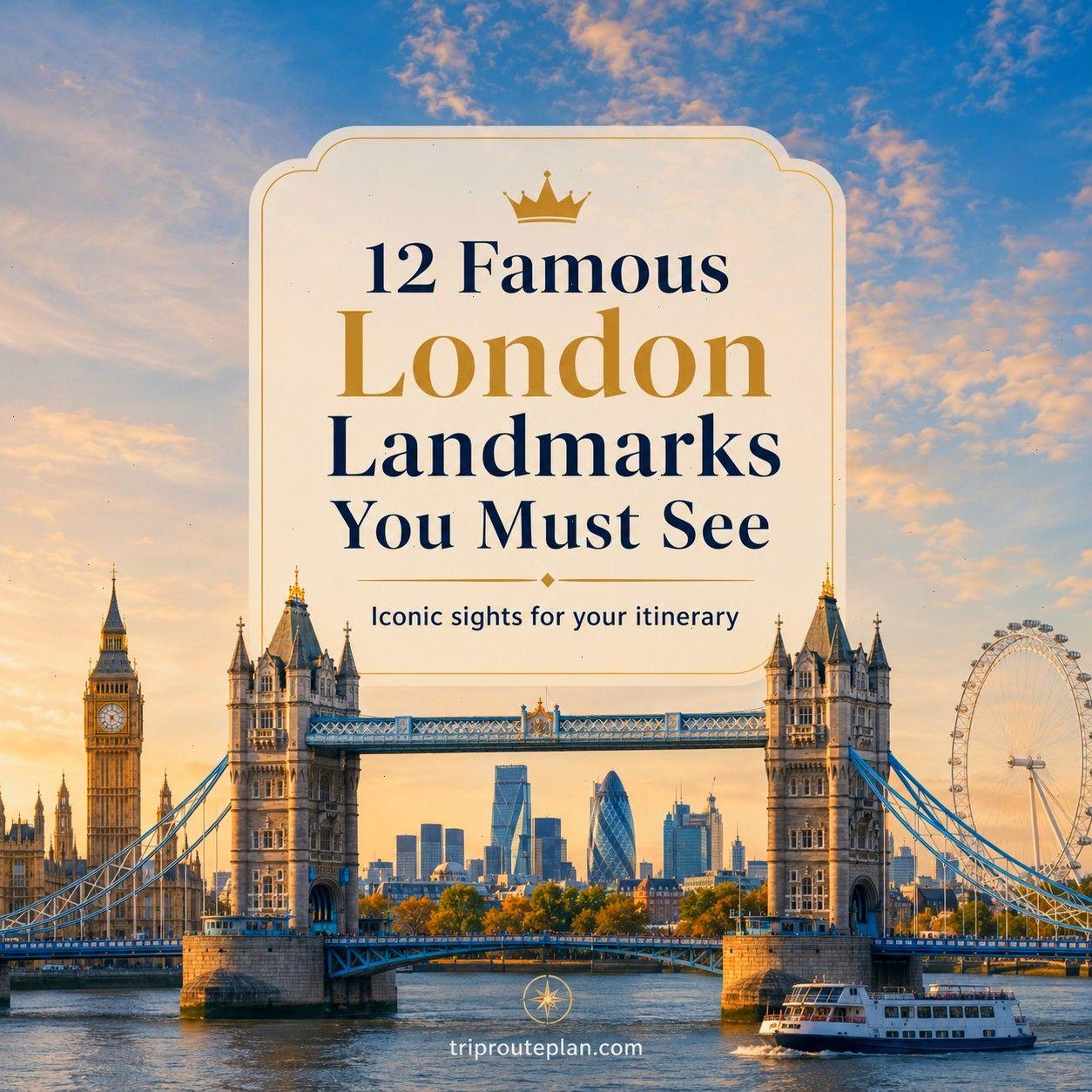 12 Famous London Landmarks You Must See