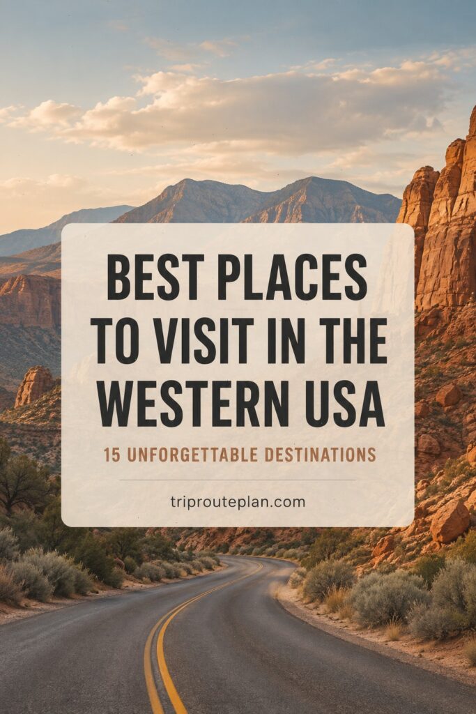 15 Best Places to Visit in the Western USA: Your Travel Guide 15 Best Places to Visit in the Western USA: Your Travel Guide