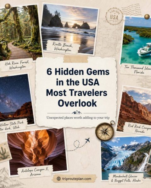 6 Hidden Gems in the USA Most Travelers Overlook