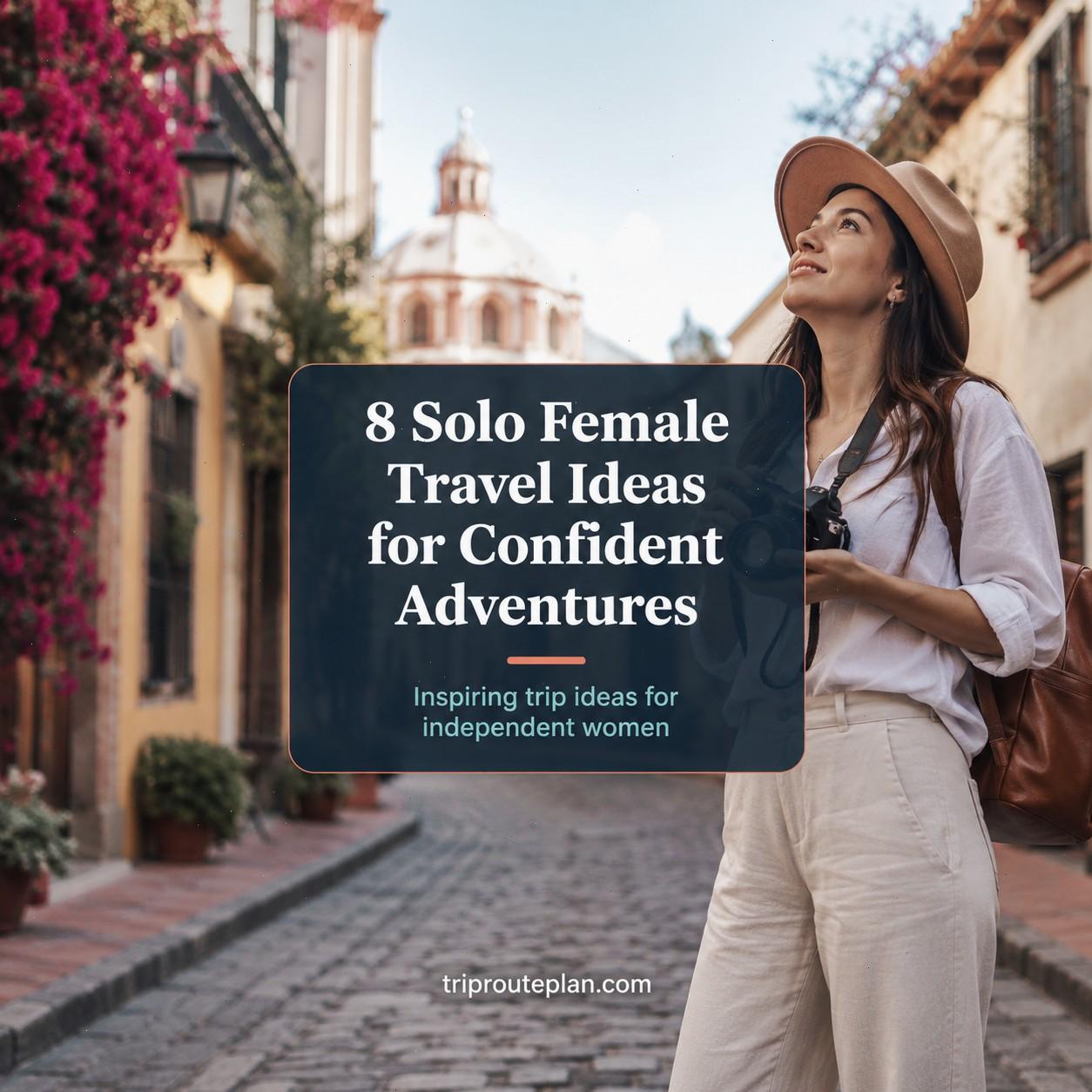 8 Solo Female Travel Ideas for Confident Adventures