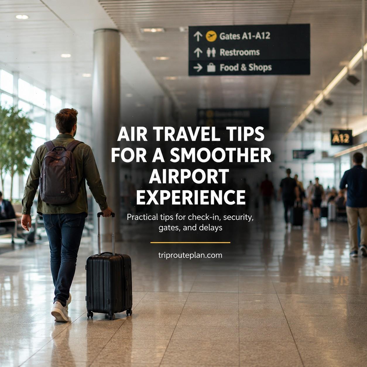 Air Travel Tips for a Smoother Airport Experience