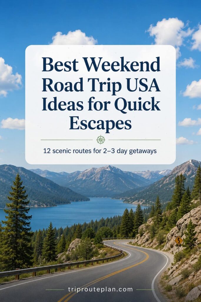 Best Weekend Road Trip Ideas — road trip USA ideas 12 Best Weekend Road Trip USA Ideas for Quick Escapes