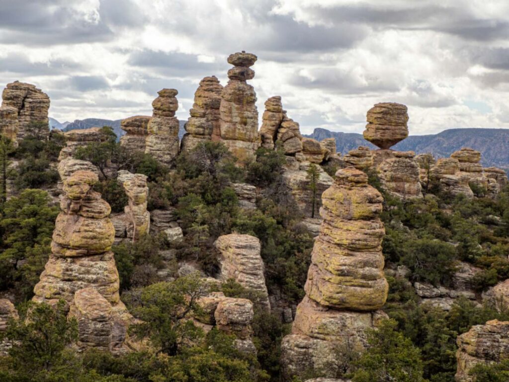 Chiricahua National Monument Rock Formations — secret places in the USA Unique rock formations in Chiricahua National Monument, a secret place in the USA. — secret places in the USA