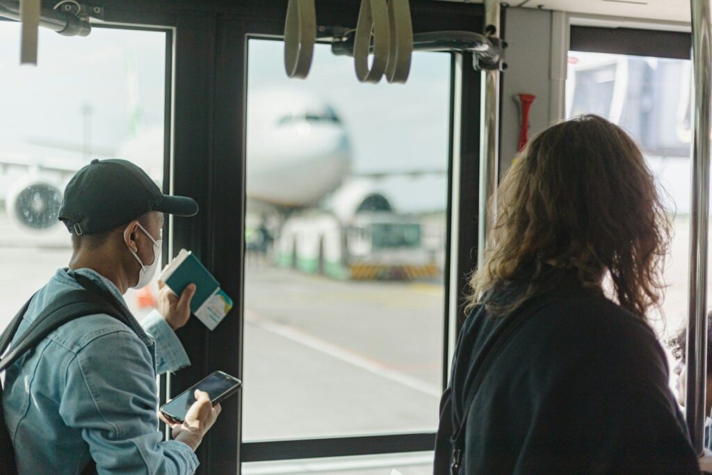 Travel Essentials for Women Travel essentials for women at the airport
