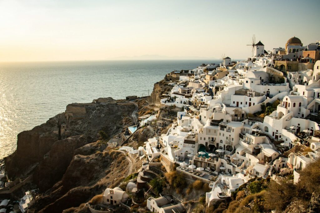 Santorini, Greece: Aegean Beauty — beautiful getaways in Europe Beautiful getaways in Europe: Santorini's whitewashed villages and Aegean Sea
