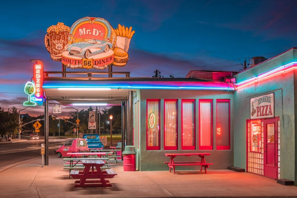 Mr. D's Route 66 Diner — cheap places to travel in USA Mr. D's Route 66 Diner in Albuquerque, New Mexico — cheap places to travel in USA