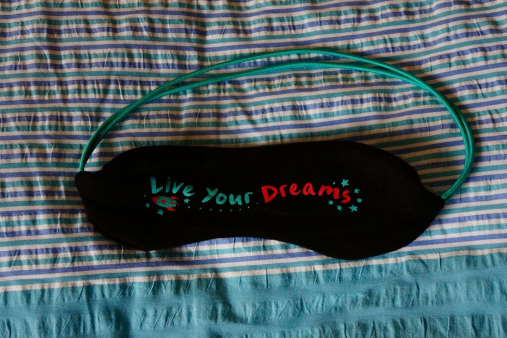 Comfortable Sleep Mask — long flight comfort essentials Comfortable sleep mask for long flight comfort essentials