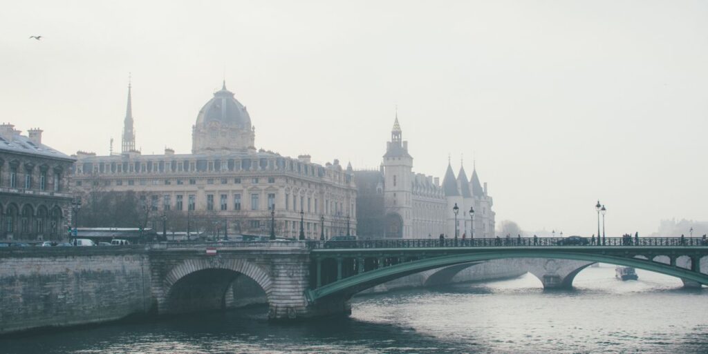 Seine River and Parisian Architecture — beautiful getaways in Europe Seine River with historic architecture in Paris, France — beautiful getaways in Europe