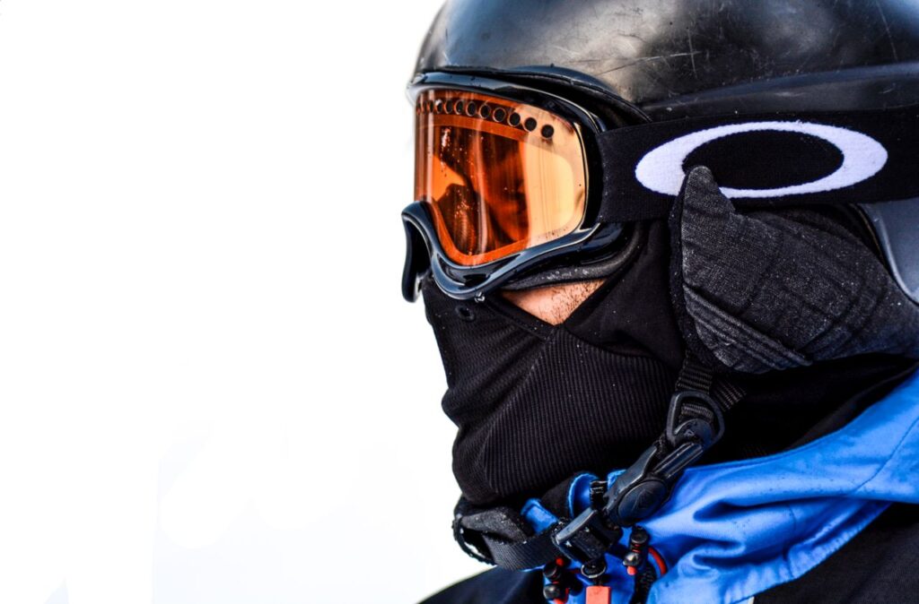 Ski Helmet and Goggles — ski trip packing list Ski helmet and goggles for winter sports protection — ski trip packing list