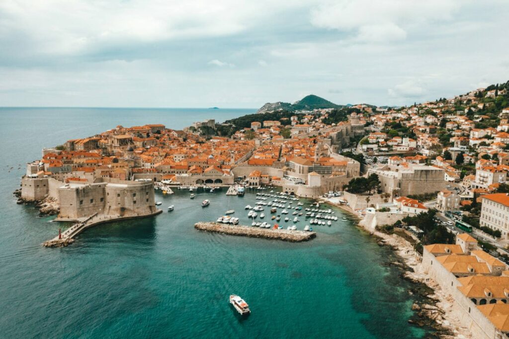 Dubrovnik, Croatia: A Coastal Gem — beautiful getaways in Europe Beautiful view of Dubrovnik's medieval architecture along the Adriatic coast. — beautiful getaways in Europe