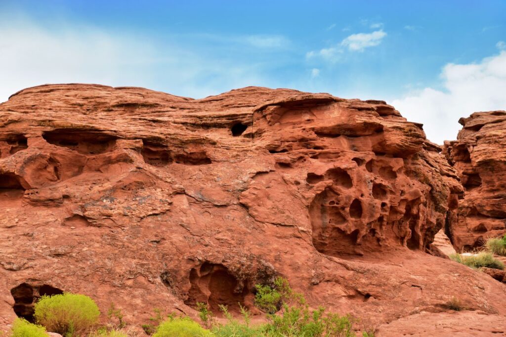 Zion National Park Red Rocks — road trip USA ideas Red rock formations in a desert landscape near Zion National Park. — road trip USA ideas